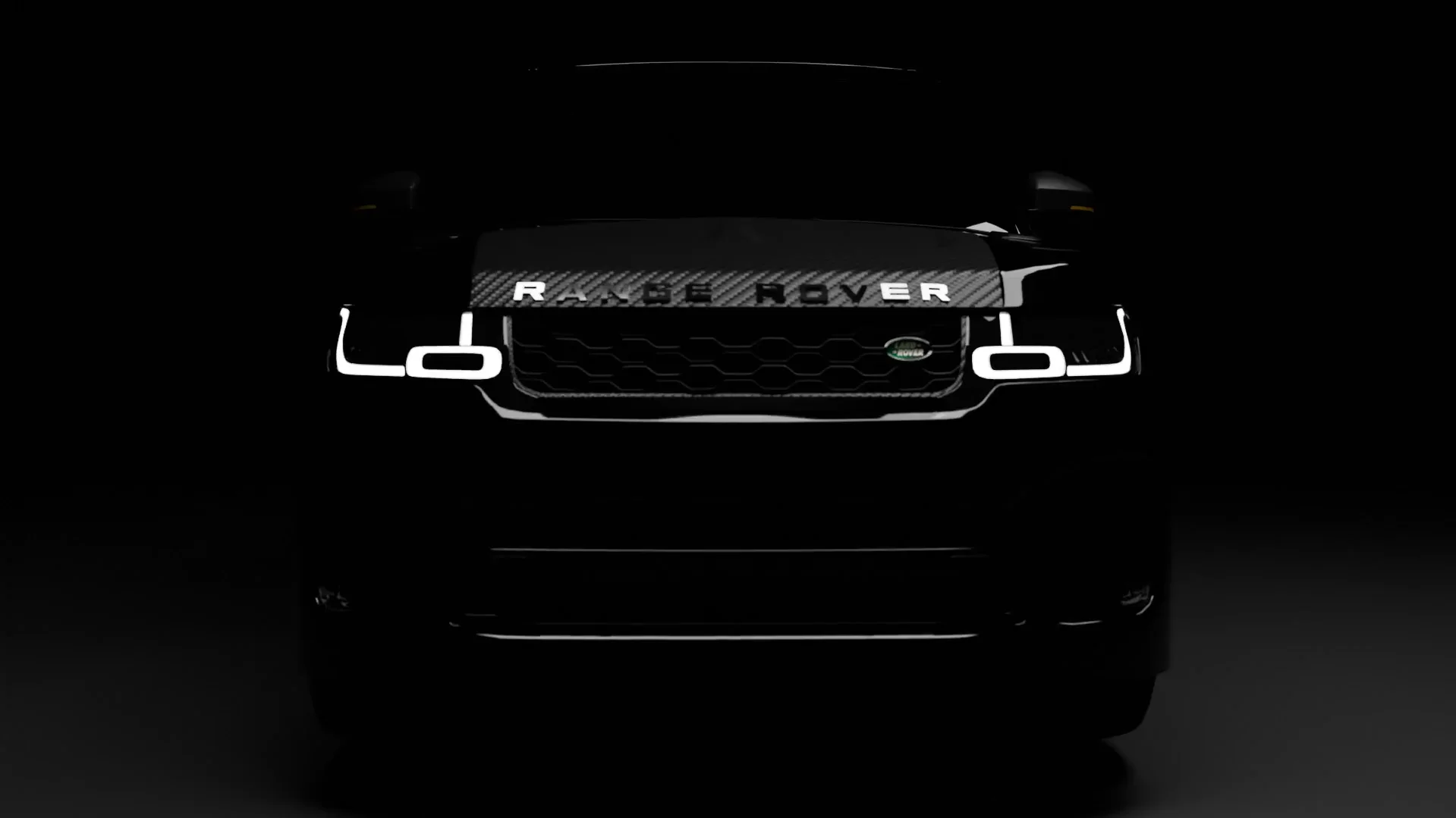 Image de l'avant du Range Rover